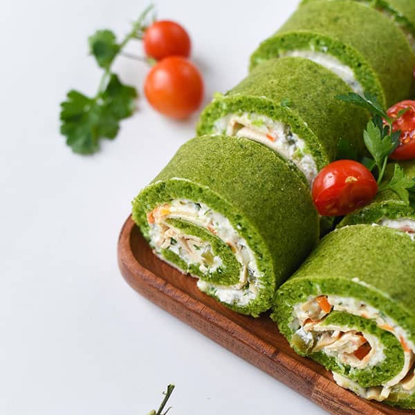 طرز تهیه رولت کالباس و اسفناج