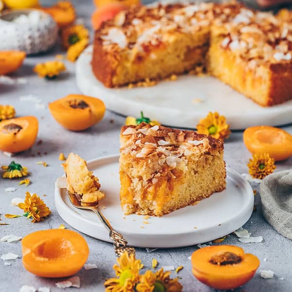 طرز تهیه کیک زردآلو
