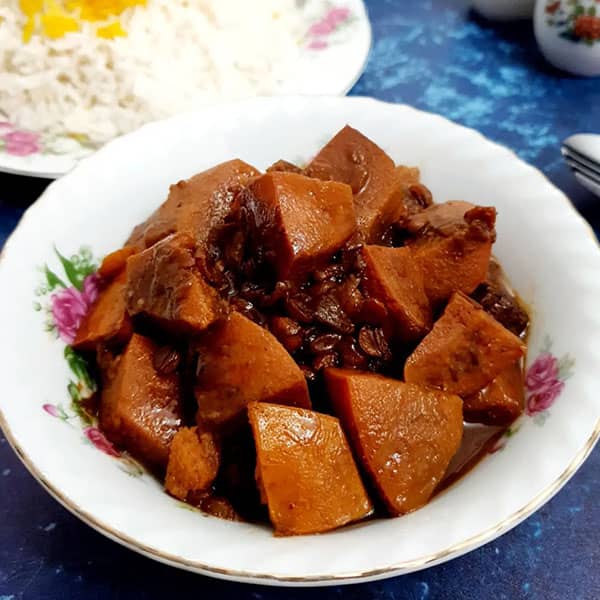 طرز تهیه خورش به با رب انار