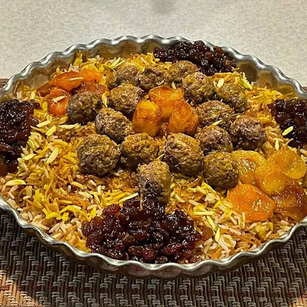 طرز تهیه رشته پلو با قیسی