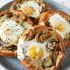 طرز تهیه لقمه قارچ و تخم مرغ خوشمزه به روش کافه ای