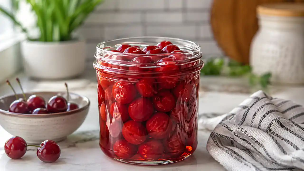 طرز تهیه ترشی آلبالو