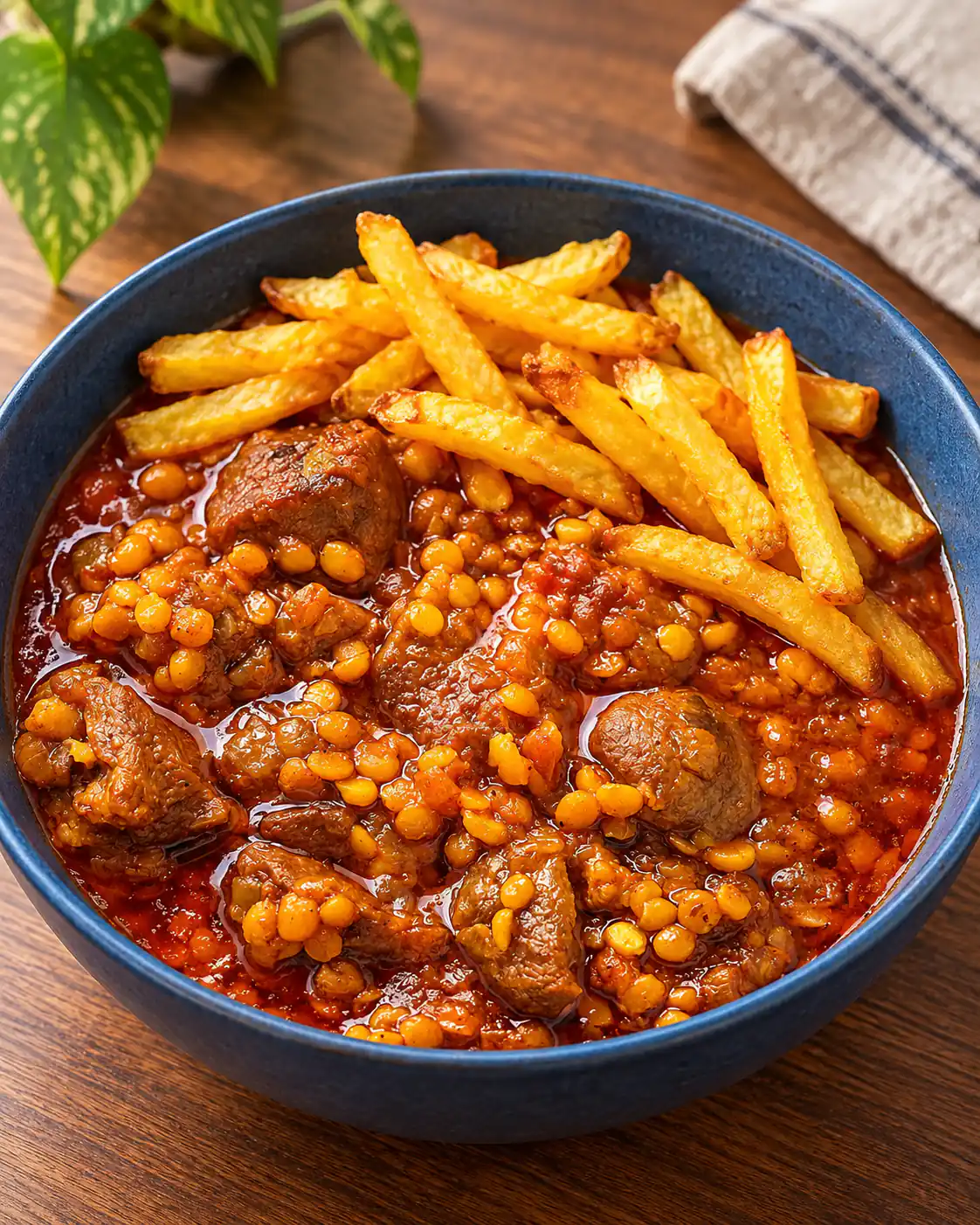 طرز تهیه خورش قیمه با گوشت و لپه؛ خوشرنگ و جا افتاده