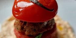 طرز تهیه گوجه فرنگی شکم پر خوشمزه به روش سنتی