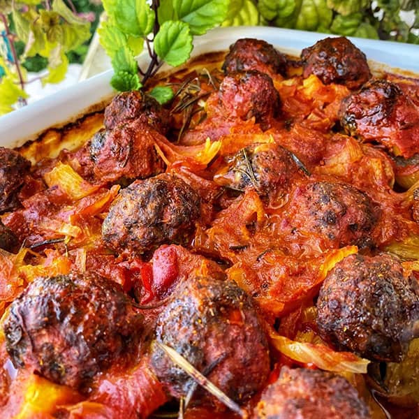 طرز تهیه خوراک گوشت قلقلی با سبزیجات