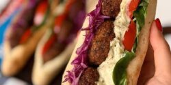 طرز تهیه فلافل گوشت چرخ کرده خوشمزه به روش عربی