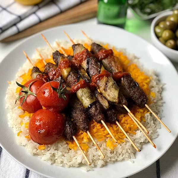 طرز تهیه رول کباب بادمجان