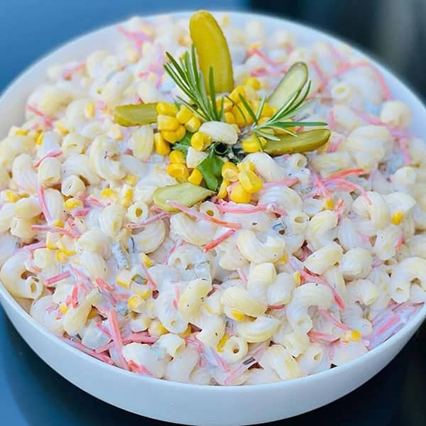 طرز تهیه سالاد ماکارونی