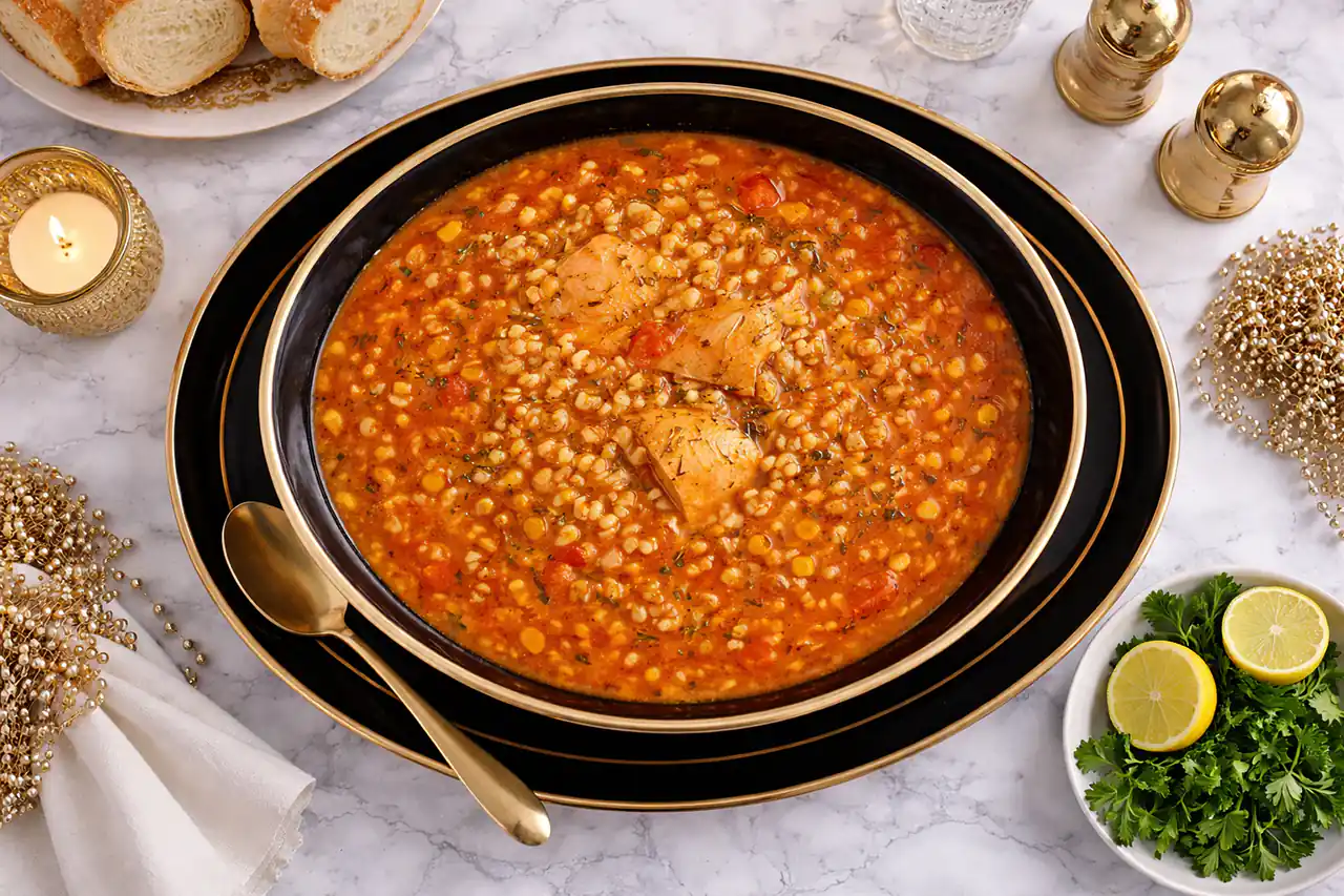 نکات طرز سوپ جو قرمز