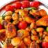 طرز تهیه مرغ و سیب زمینی در فر به روش رستورانی