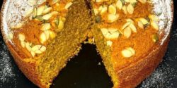 طرز تهیه کیک کدو حلوایی بدون فر خوشمزه به روش خانگی