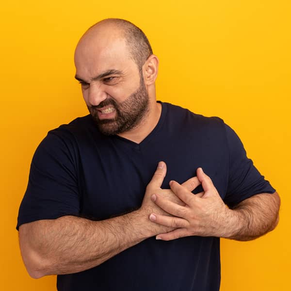 علائم چربی دور قلب