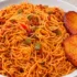 طرز تهیه ماکارونی ایرانی با گوشت چرخ کرده و ته دیگ سیب زمینی
