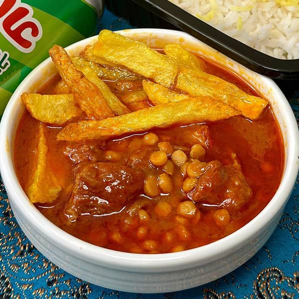 مقدار لپه برای هر نفر در خورش قیمه