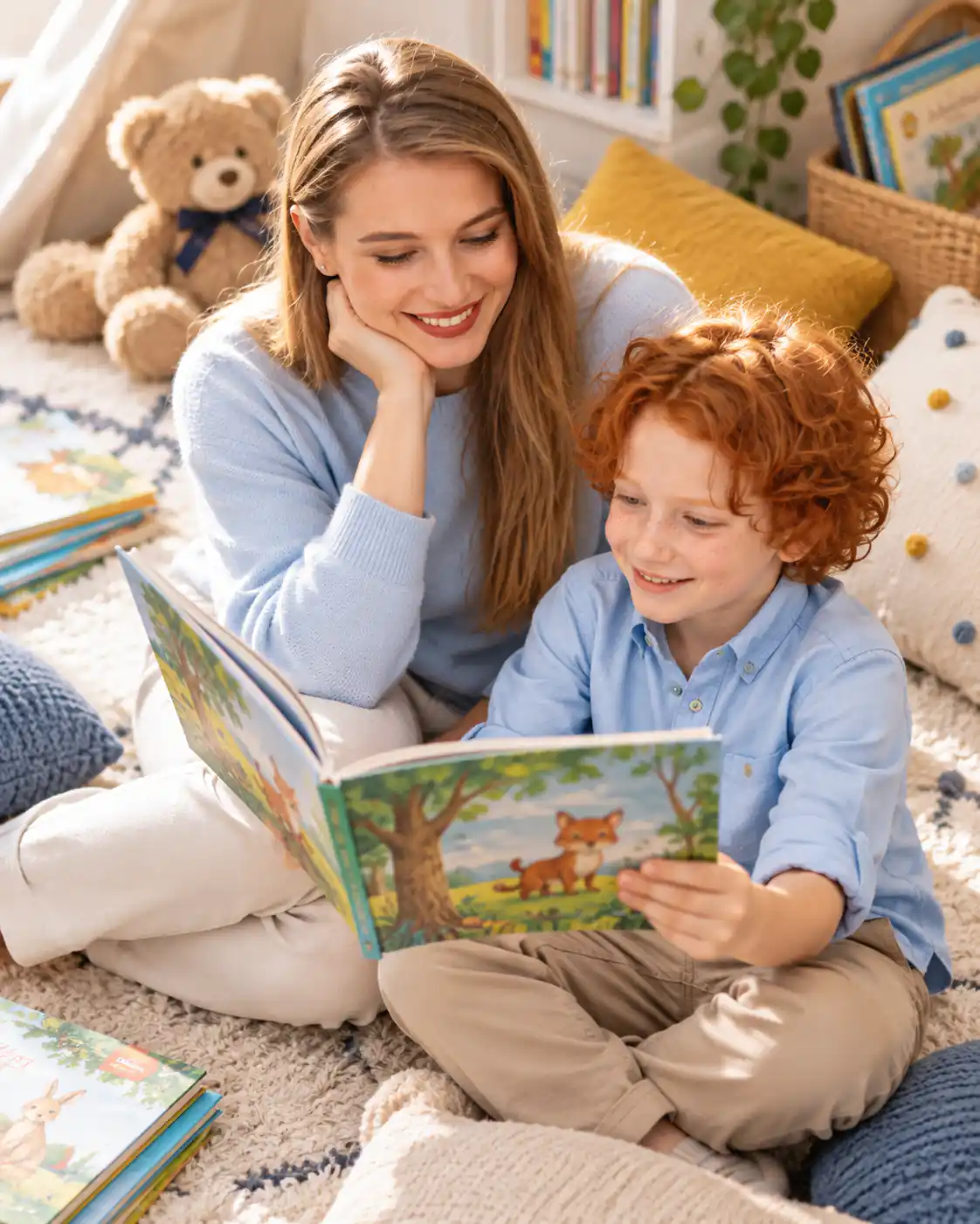 روش ساده برای علاقه مند کردن فرزند به مطالعه
