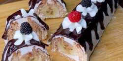 طرز تهیه کیک هرمی مجلل و شیک برای مناسبتهای خاص؛ بدون نیاز به پخت