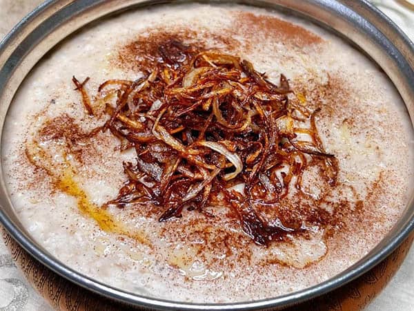 طرز تهیه هریسه گوشت