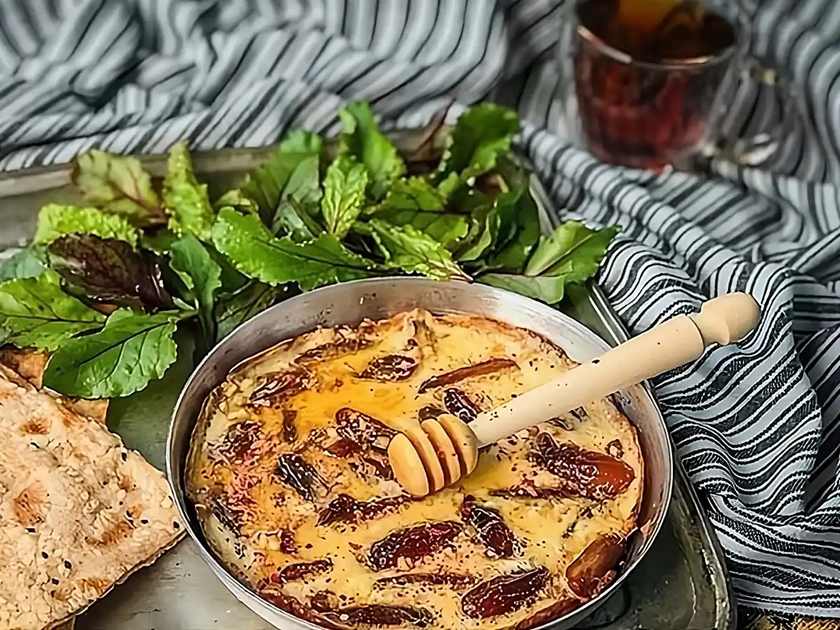 طرز تهیه خاگینه خرما