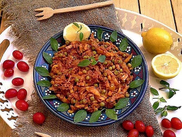 طرز تهیه خوراک تن ماهی