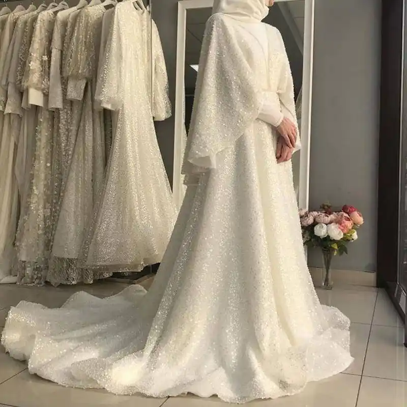 مدل لباس عروس پوشیده