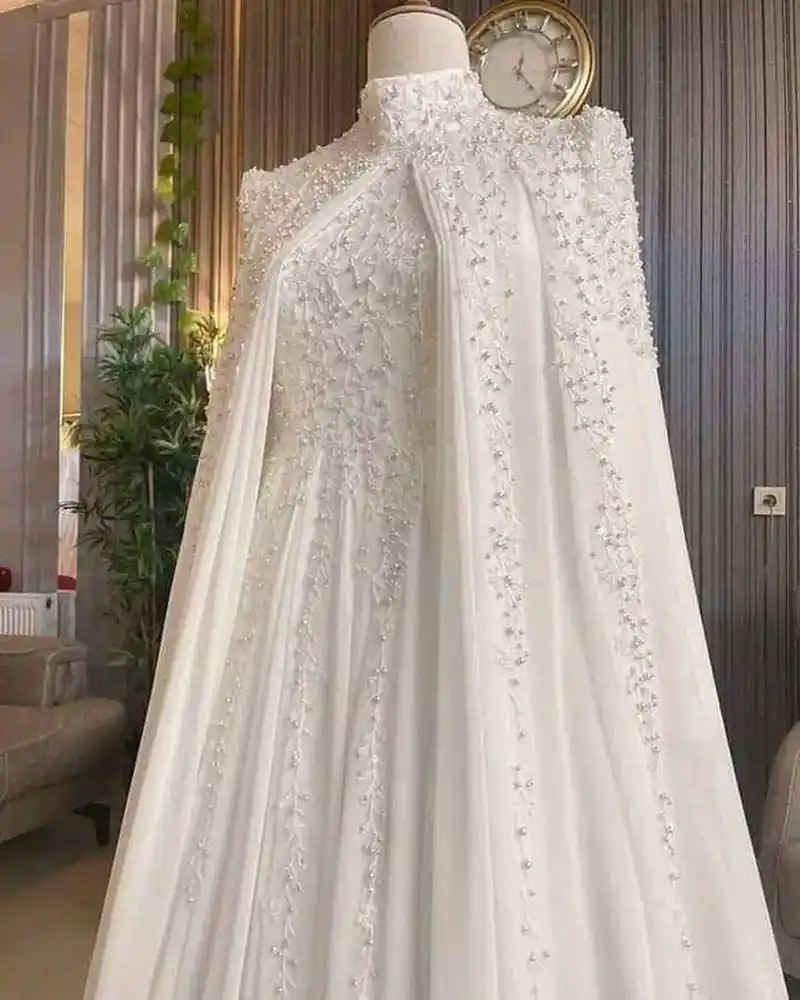 مدل لباس عروس پوشیده