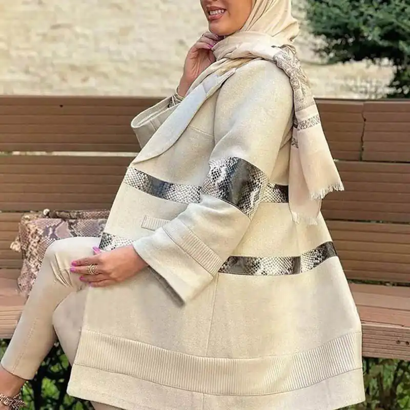 مدل پالتو زنانه ساده شیک