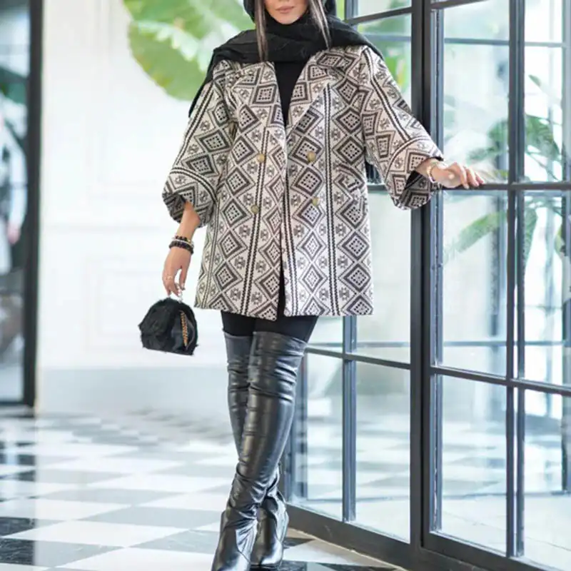 مدل پالتو زنانه ساده شیک