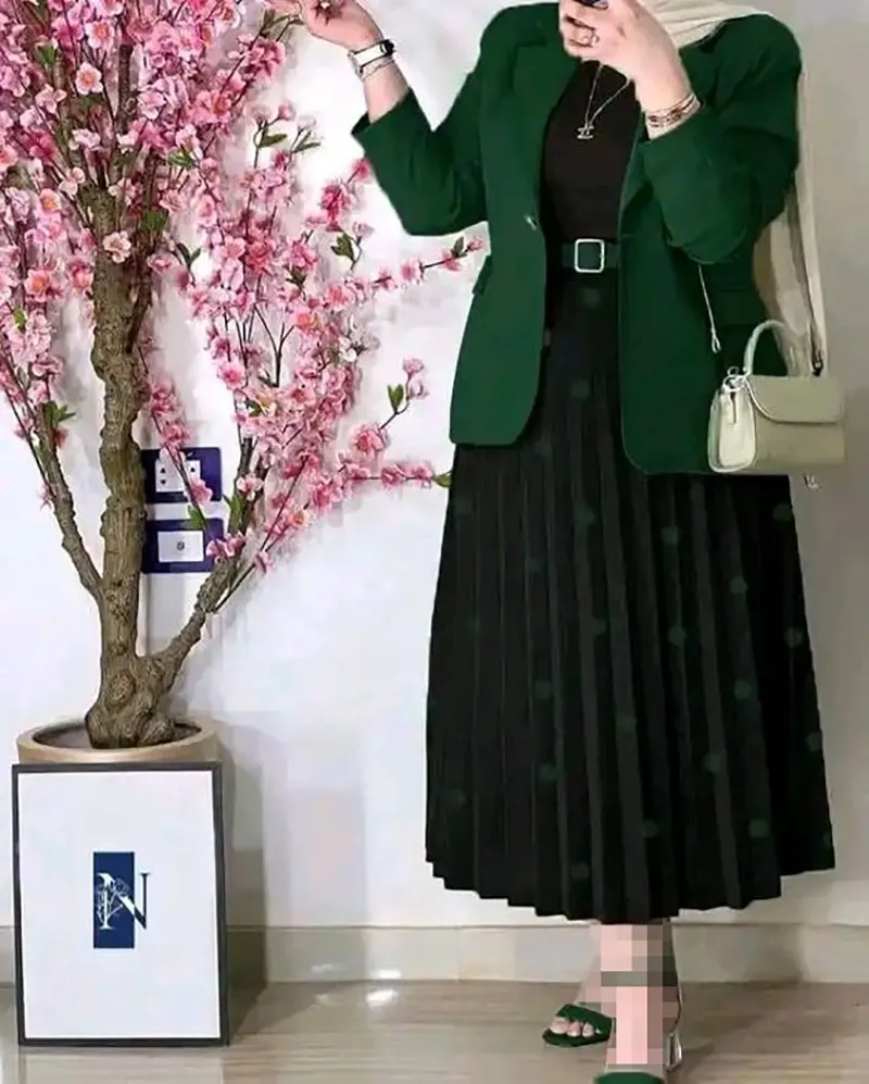 لباس پلیسه زنانه
