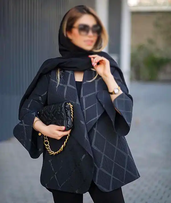 مانتو شیک و جدید مشکی