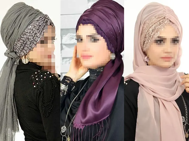 مدل حجاب توربان