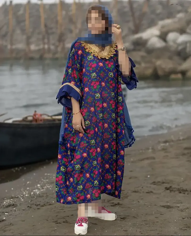 مدل پیراهن مدرن بندری