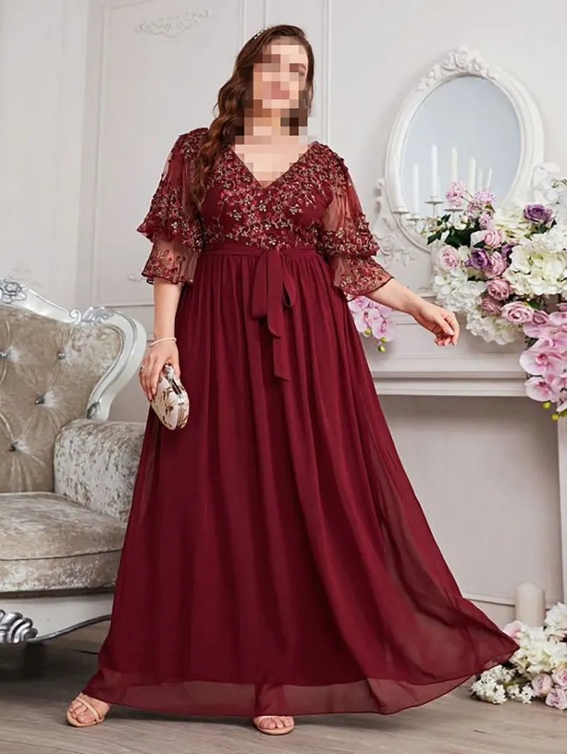 پیراهن مجلسی برای افراد چاق