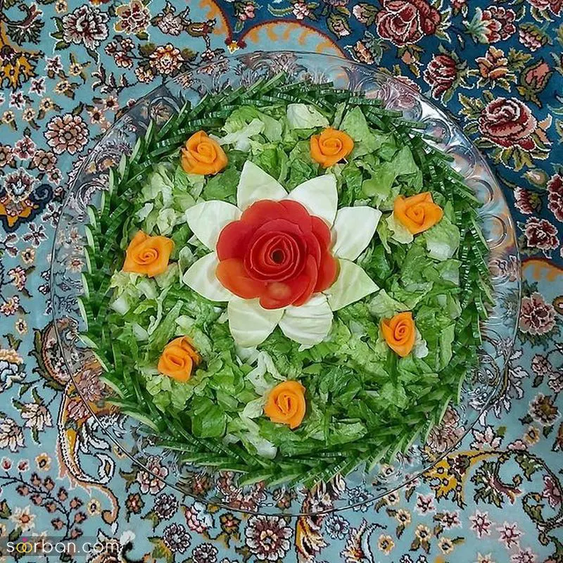 دیزاین سالاد مجلسی