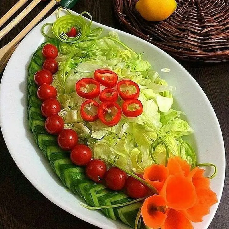 دیزاین سالاد مجلسی