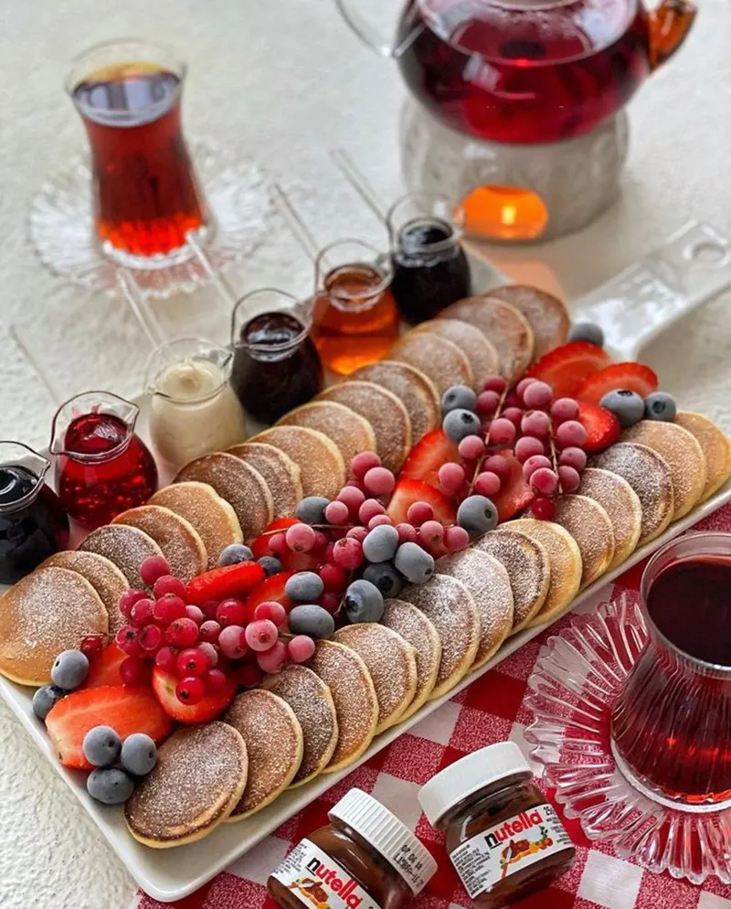 دیزاین پنکیک زیبا