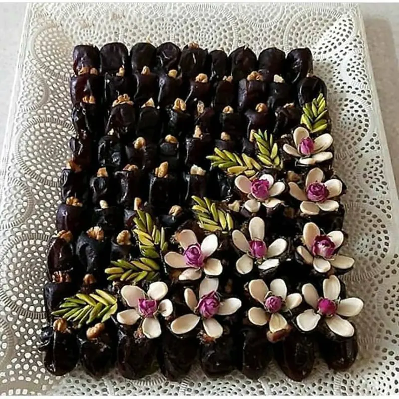  زیباترین ایده ها برای تزیین خرما مجلسی