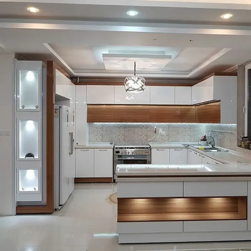 ایده مدل کابینت های گلاس ایرانی