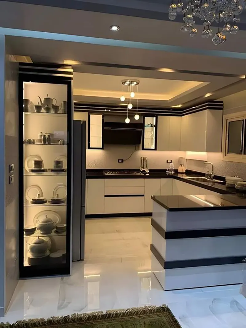 ایده مدل کابینت های گلاس ایرانی