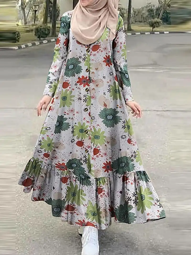 مدل لباس چین دار زنانه