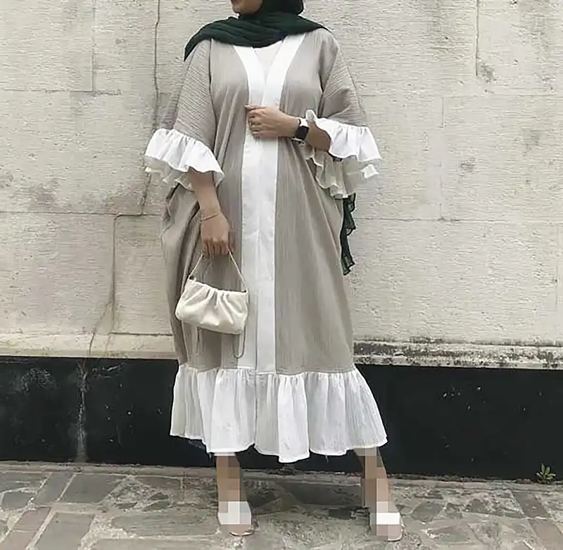مدل لباس چین دار زنانه