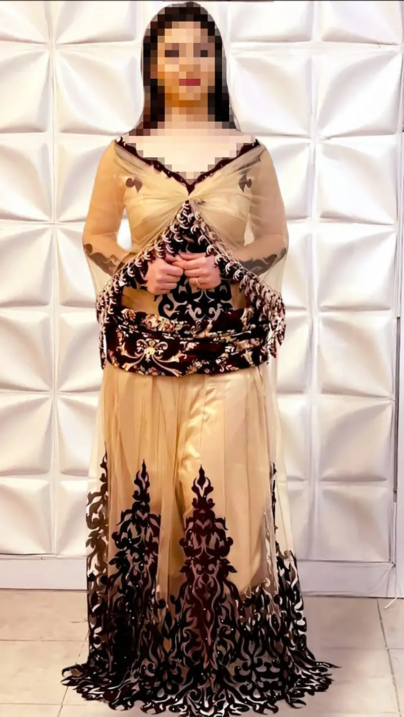 لباس مجلسی کردی زنانه