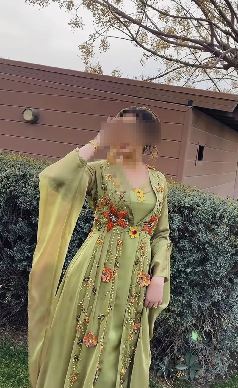 لباس مجلسی کردی زنانه