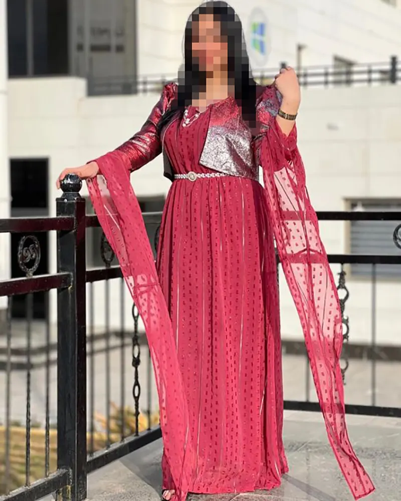 لباس مجلسی کردی زنانه