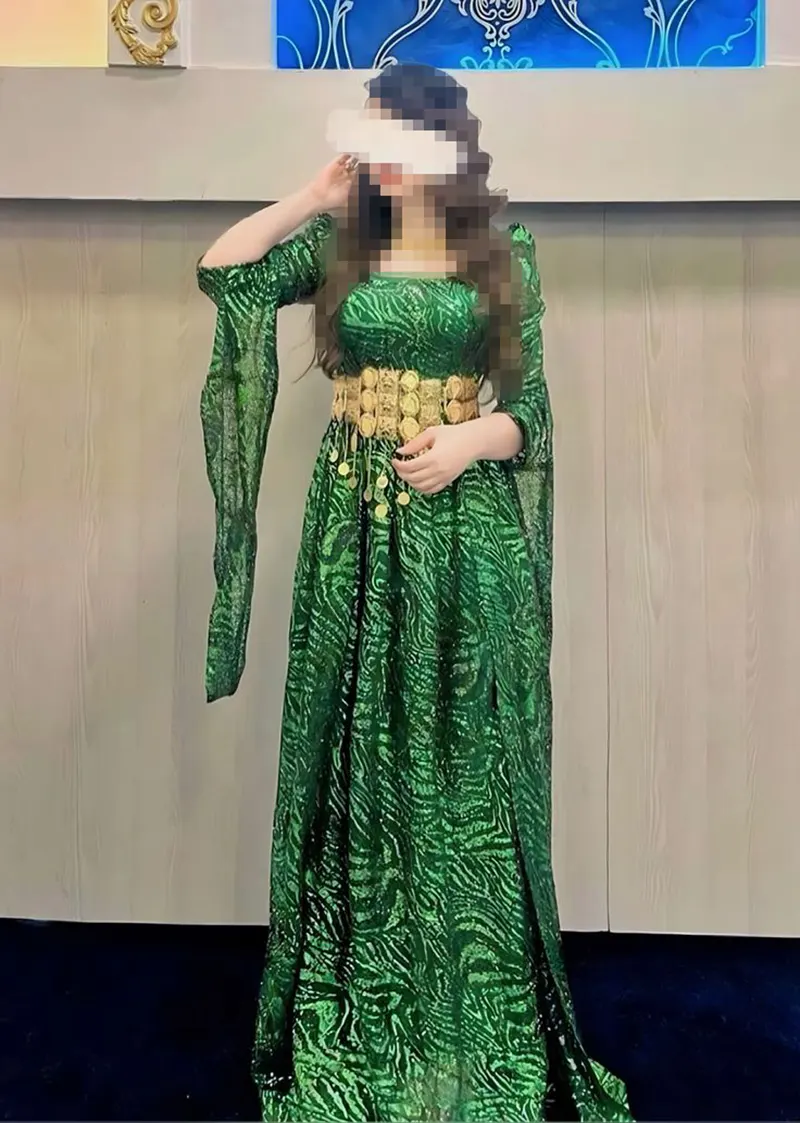 لباس مجلسی کردی زنانه