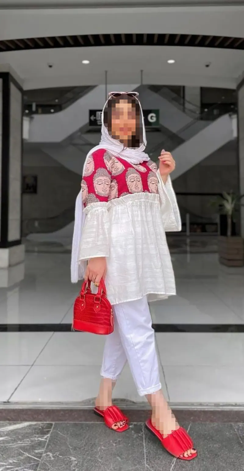 مانتو خنک نخی تابستونی