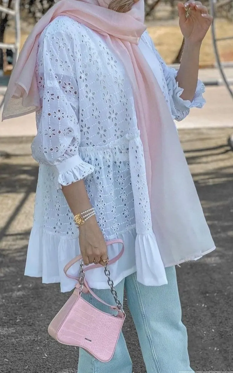 مانتو خنک نخی تابستونی