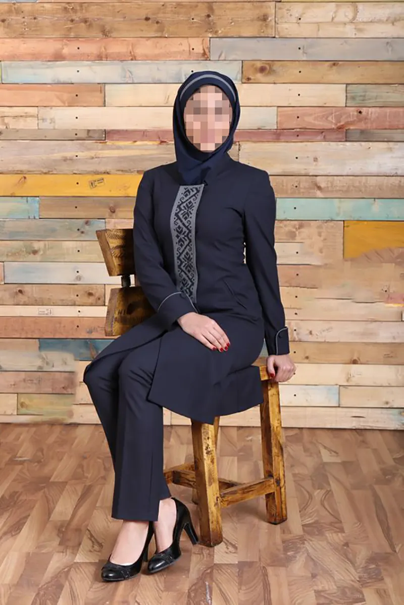 مدل مانتو و شلوار اداری