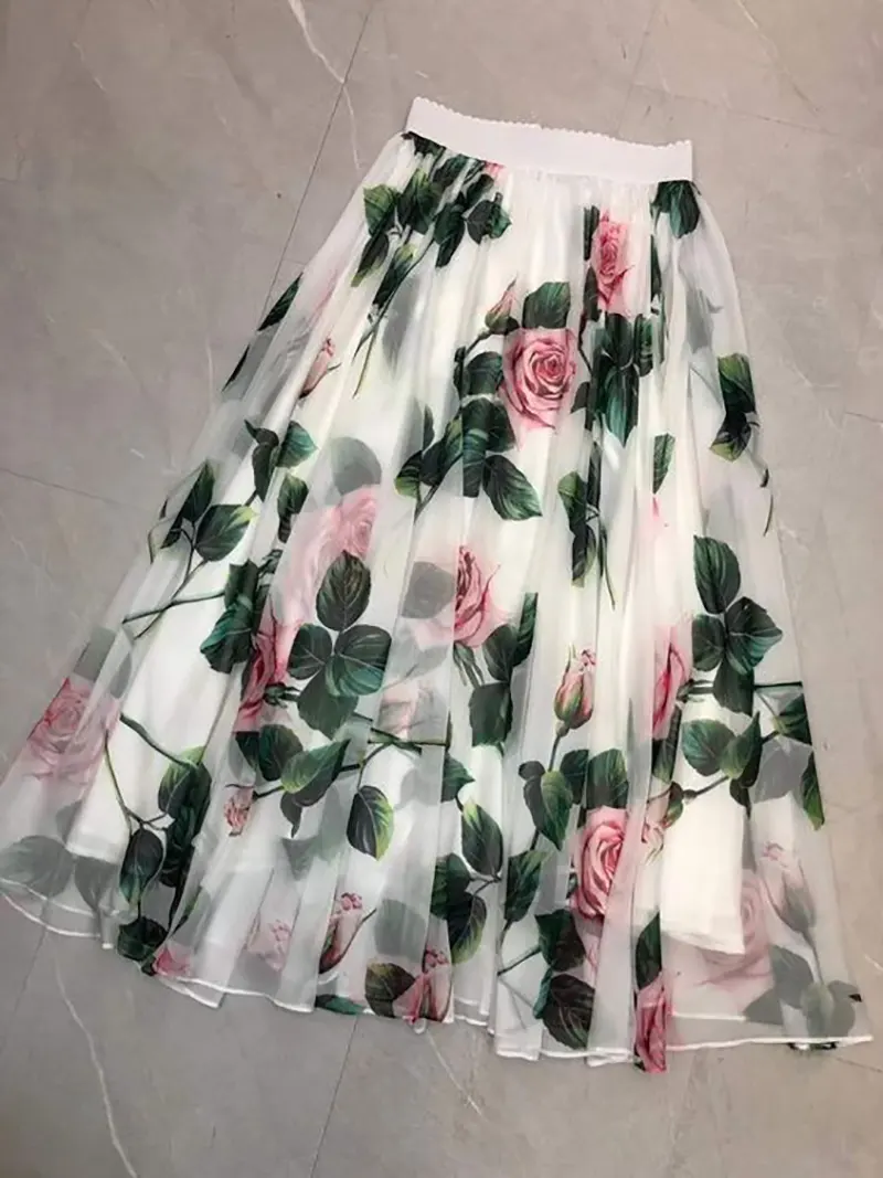 مدل دامن گلدار بهاری