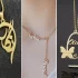 مدل گردنبند اسم طلا فوق العاده شیک؛ طرح هایی که هیچ جایی ندیدی!