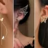 مدل گوشواره پروانه ای خاص و فوق العاده شیک برای خانم های با سلیقه